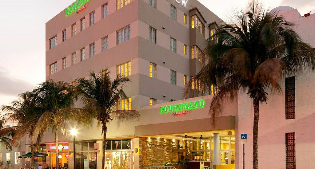 Hotel Courtyard Miami Beach South Beach Exterior foto